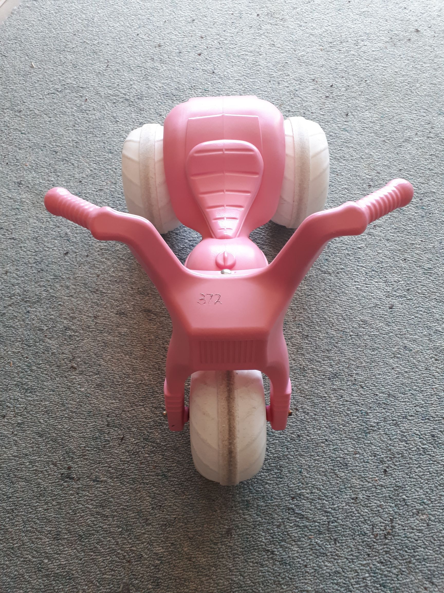 pink 3 wheel bike