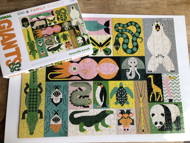 Crocodile Creek Animal Giants 500 Piece Puzzle