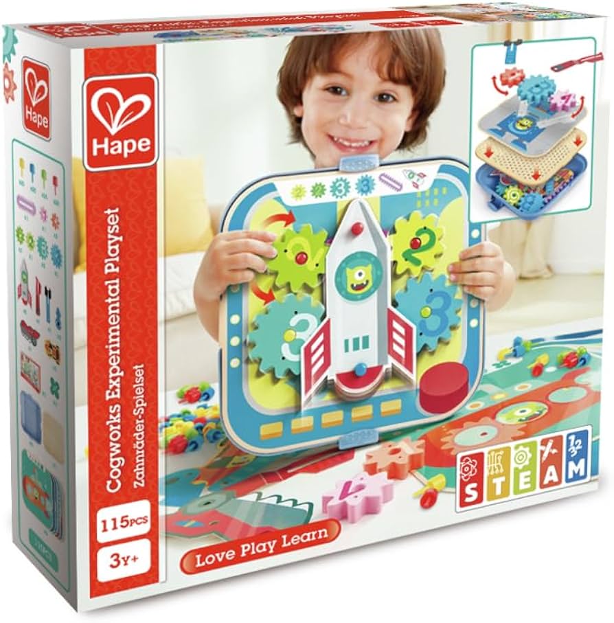 Hape Cogworks Playset