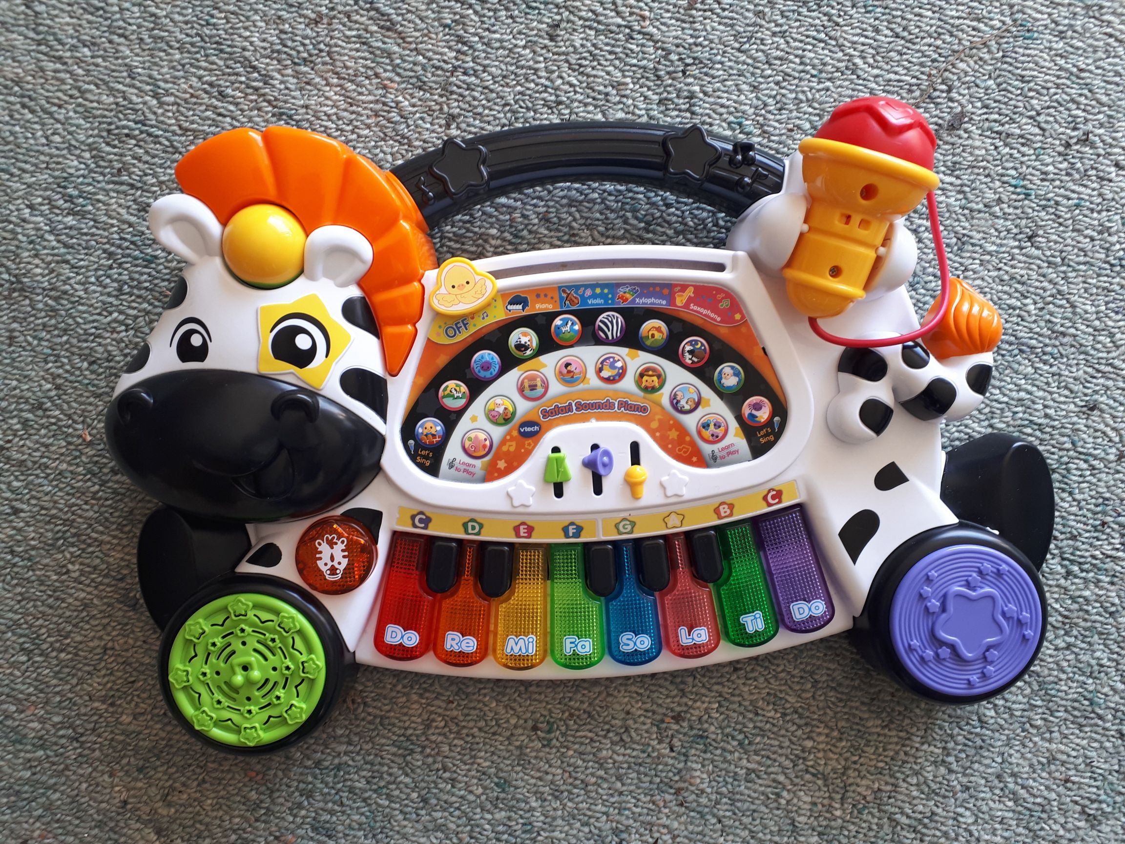 Vtech safari sounds hot sale piano